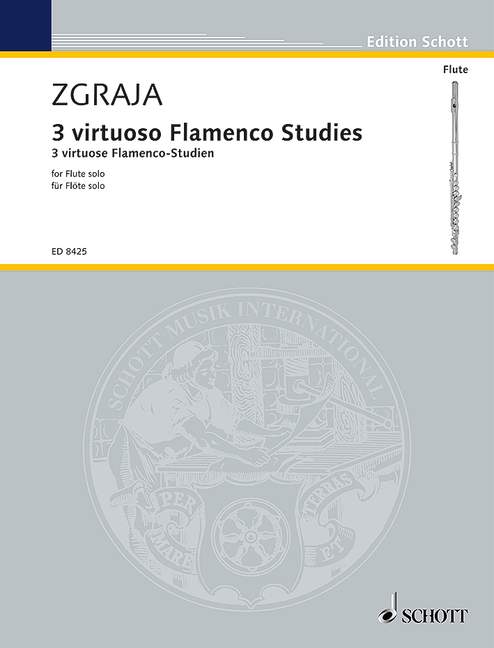 Front Cover Image 3 virtuose Flamenco-Studien 