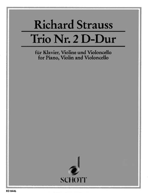 Front Cover Image Trio Nr. 2 D-Dur o. Op. AV. 53 