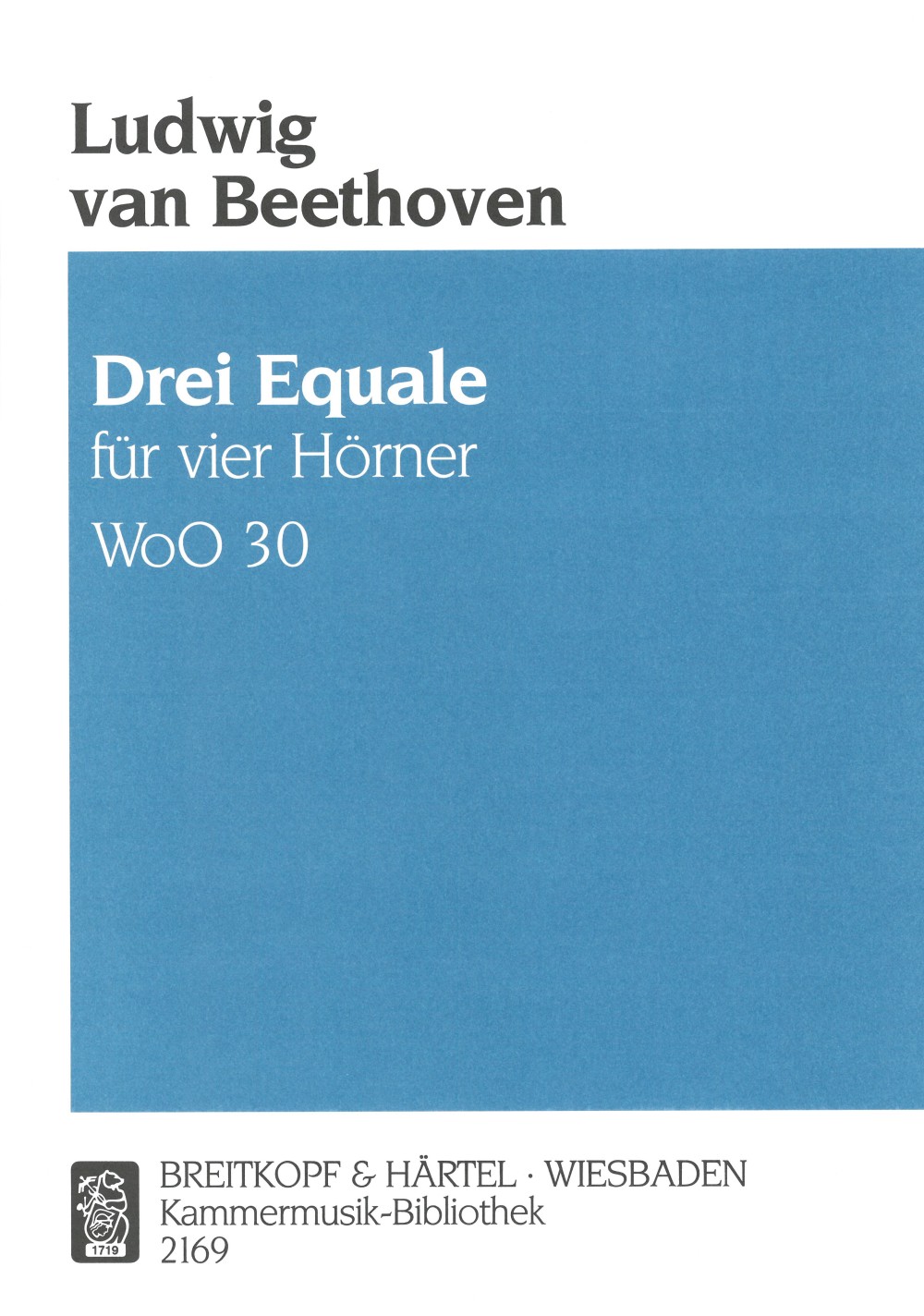 Front Cover Image Drei Equale WoO 30