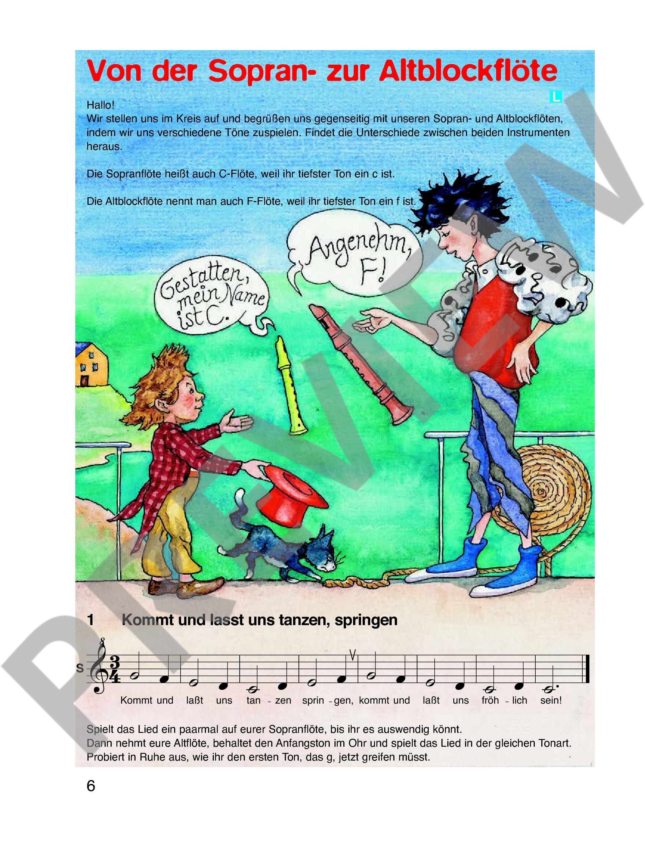 Other Cover Image Spiel und Spaß mit der Blockflöte Band 1