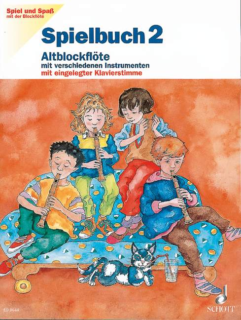 Front Cover Image Spiel und Spaß mit der Blockflöte Band 2