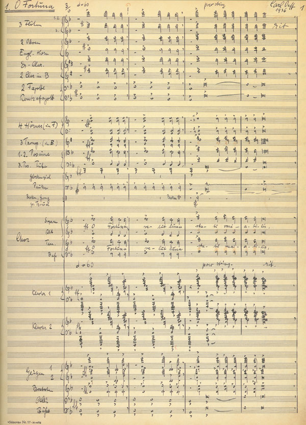 Other Cover Image Carmina Burana 