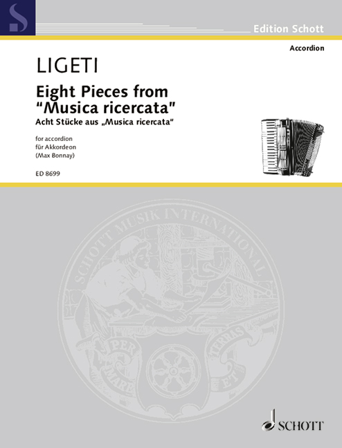 Front Cover Image Acht Stücke 