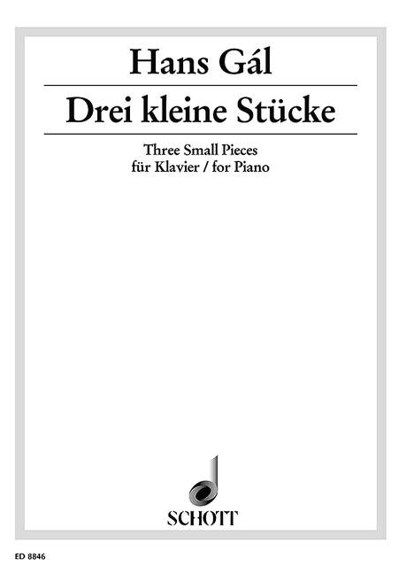 Front Cover Image Drei kleine Stücke op. 64 