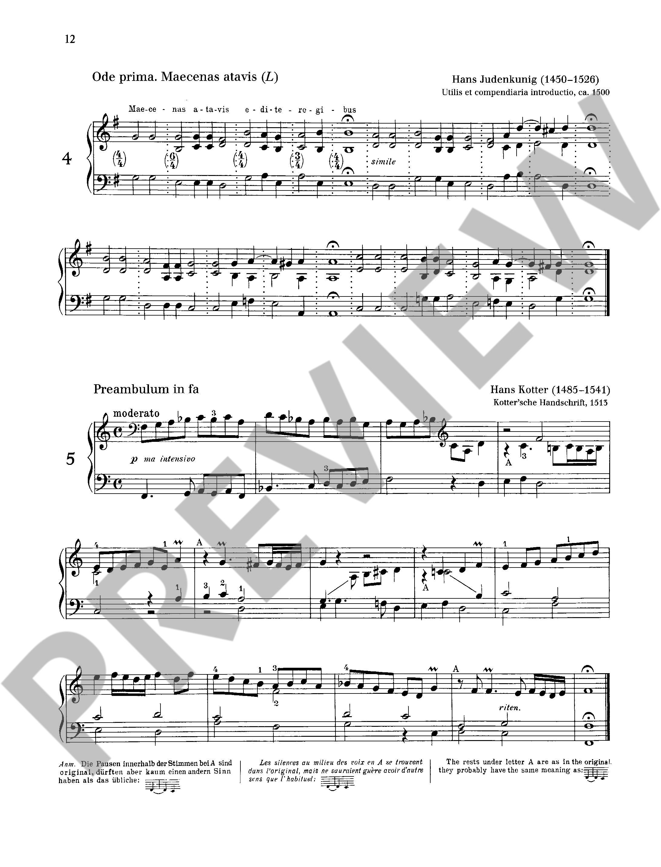 Other Cover Image Musik aus früher Zeit 
