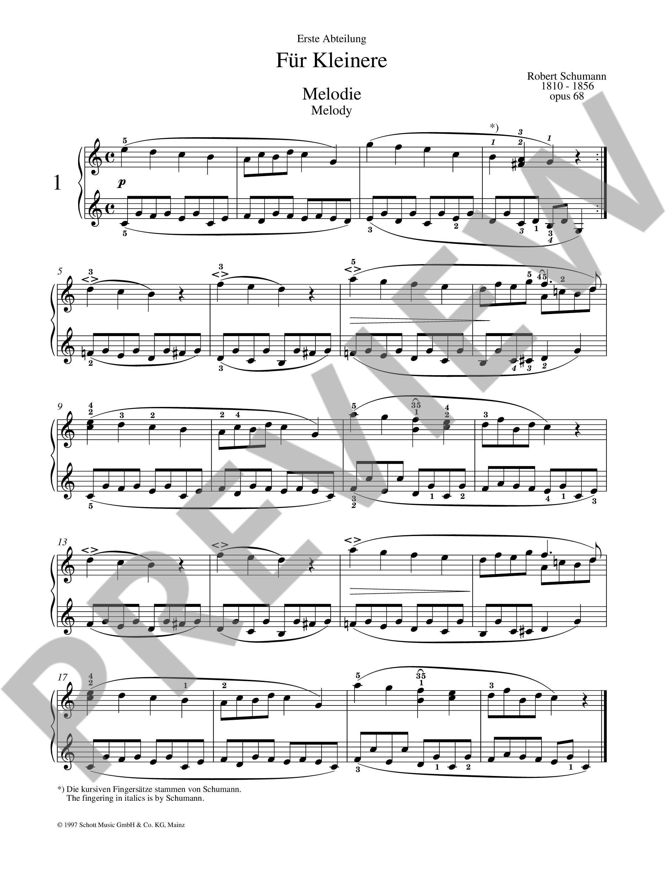 Other Cover Image Album für die Jugend op. 68 