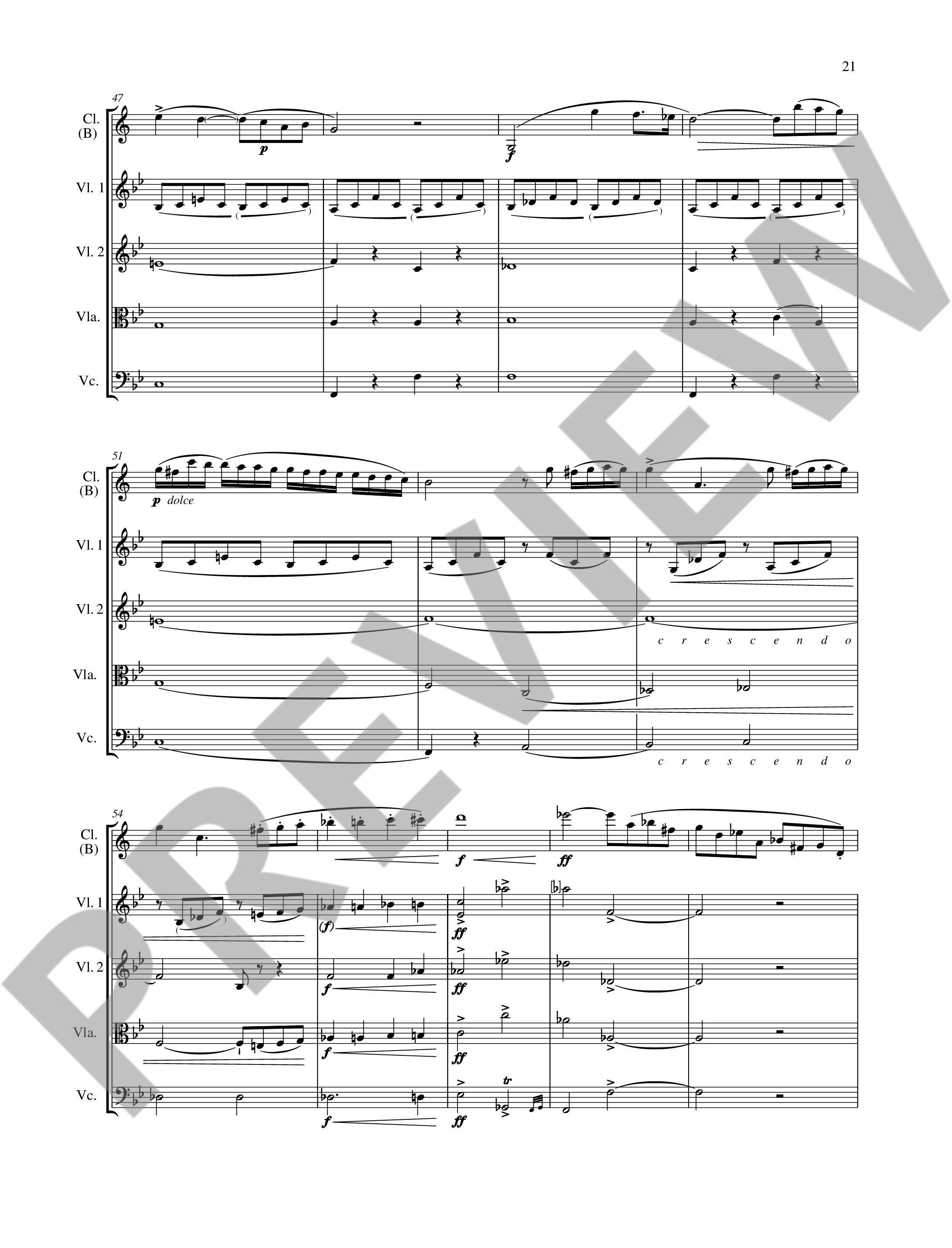 Other Cover Image Quintett B-Dur op. 34 JV 182; WeV P.11 