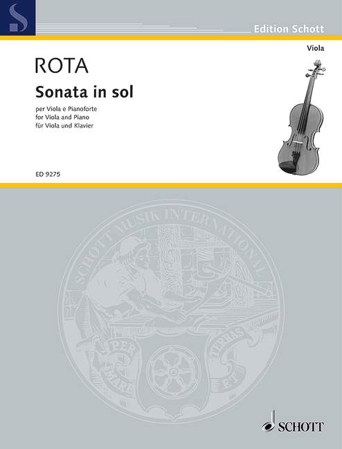 Front Cover Image Sonata in sol 