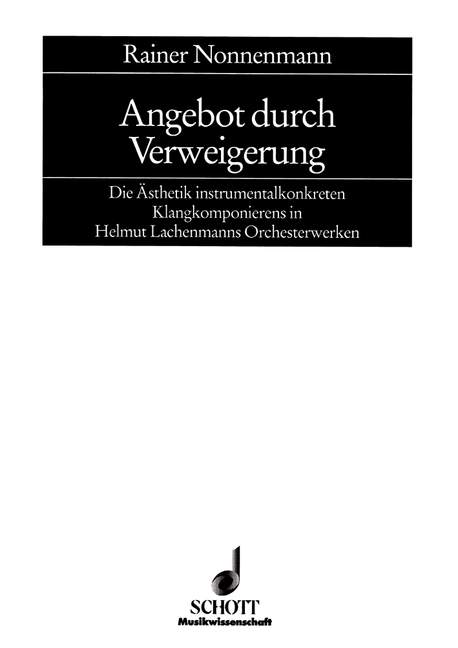Front Cover Image Angebot durch Verweigerung Band 8