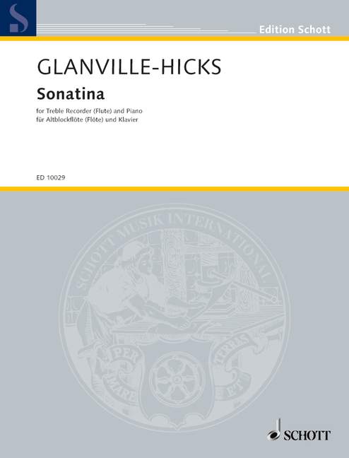 Front Cover Image Sonatina 