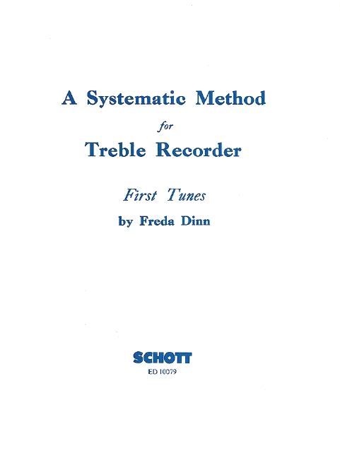 Front Cover Image A Systematic Method for Treble Recorder 