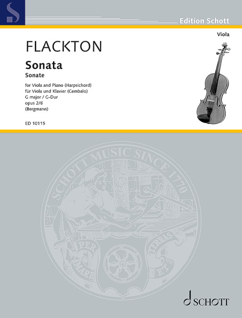 Front Cover Image Sonate G-Dur op. 2/6 