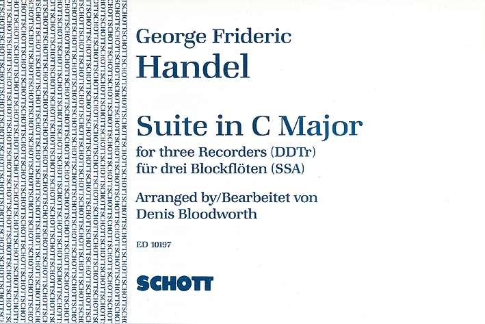 Front Cover Image Suite C-Dur 