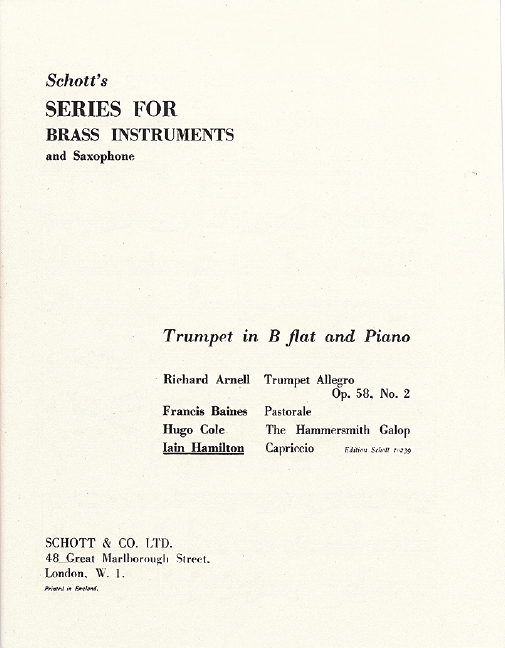 Front Cover Image Capriccio 