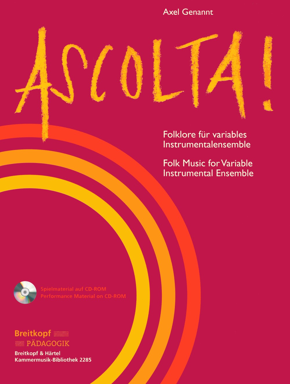 Front Cover Image Ascolta !