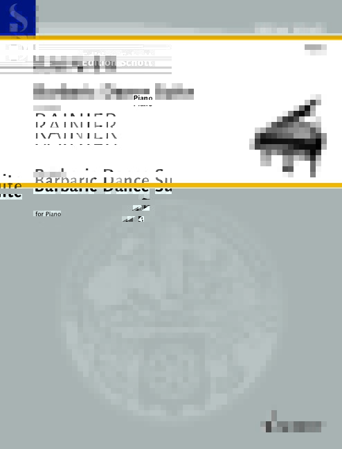 Front Cover Image Barbaric Dance Suite 