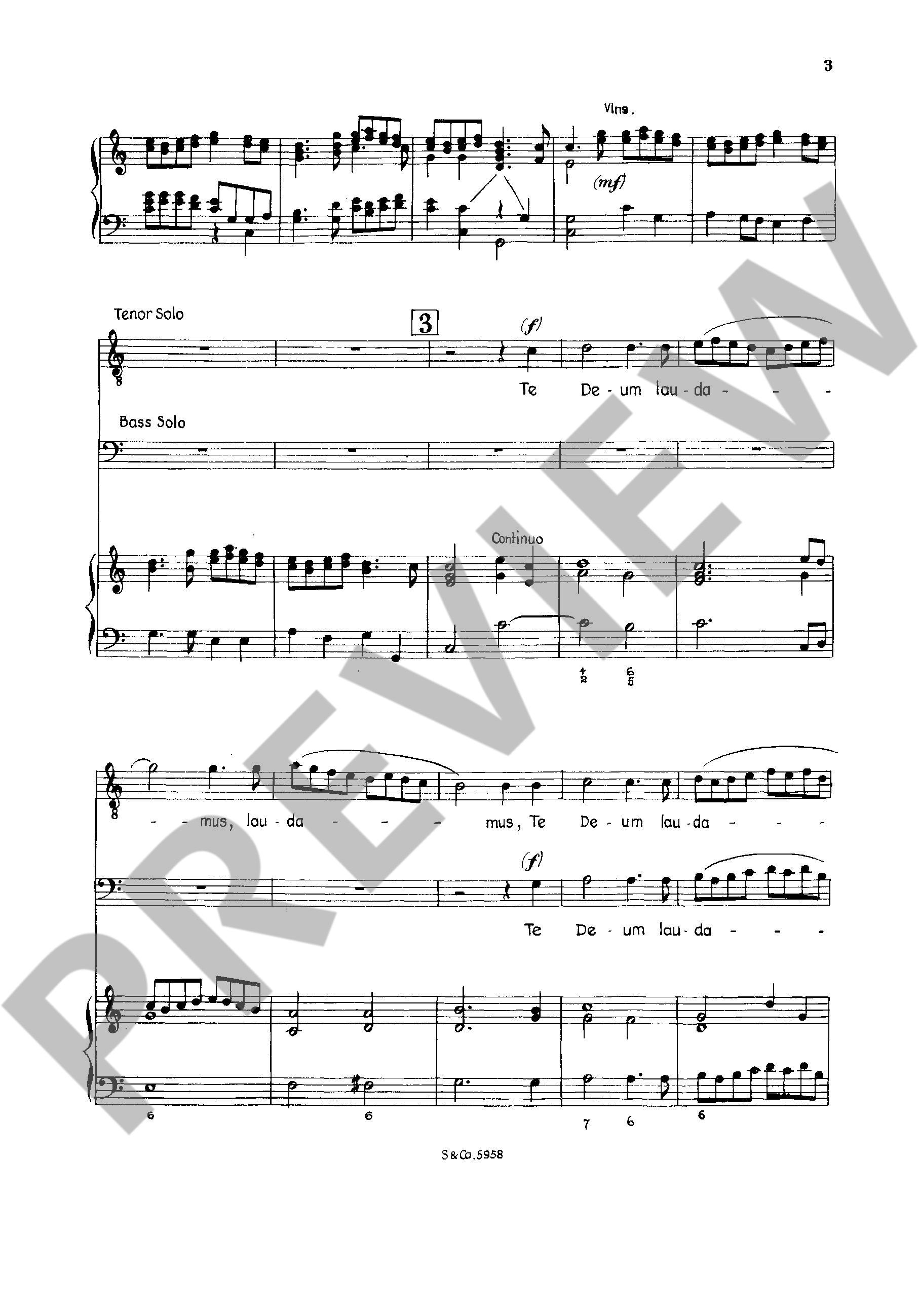 Other Cover Image Te Deum 