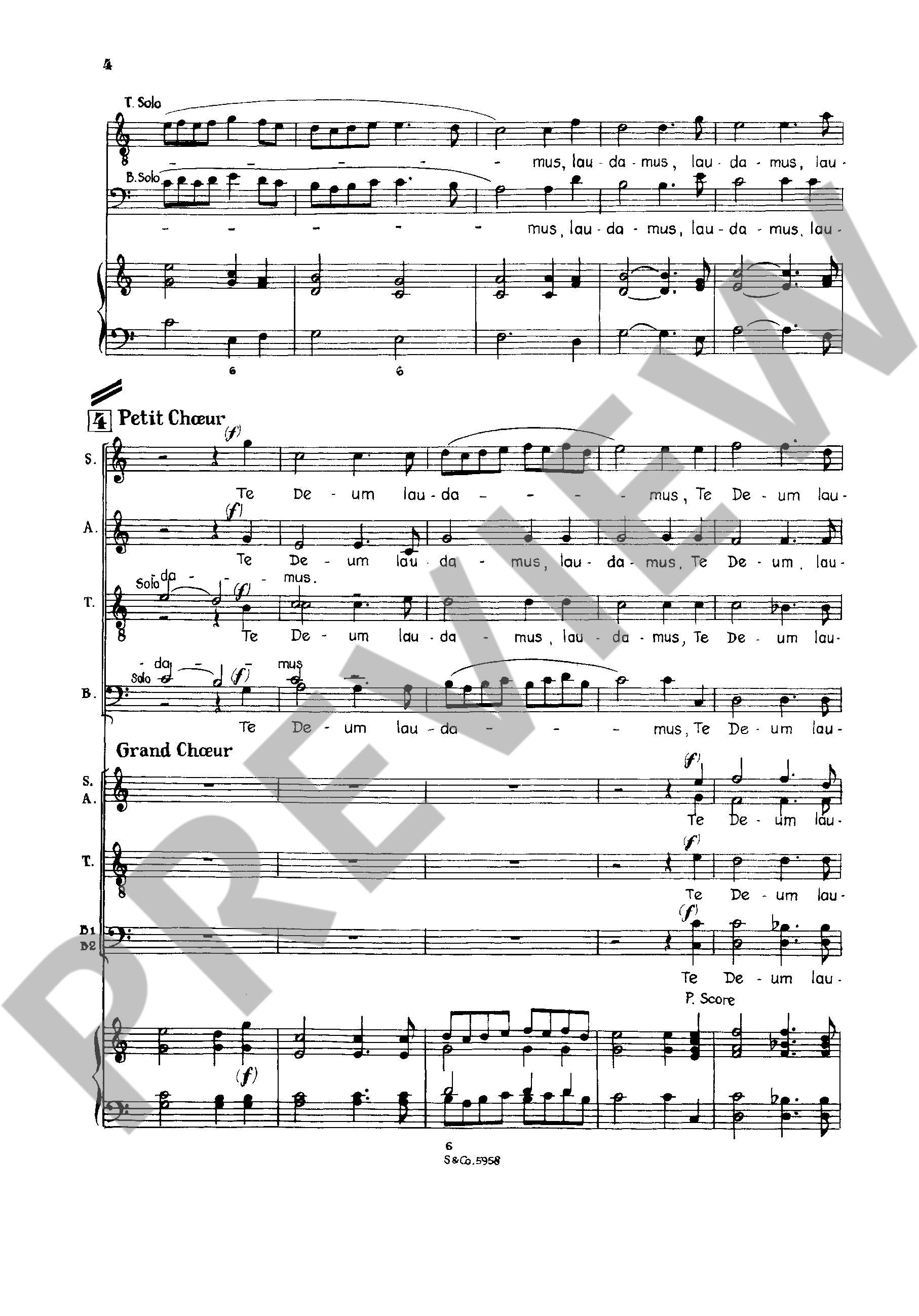 Other Cover Image Te Deum 