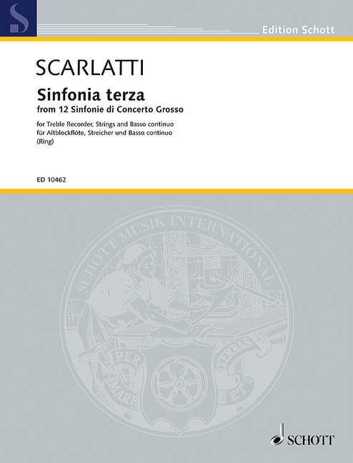 Front Cover Image Sinfonia terza F-Dur 
