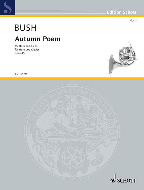 Front Cover Image Autumn Poem op. 45 