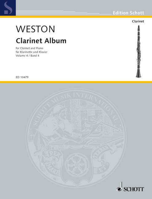 Front Cover Image Clarinet Album 