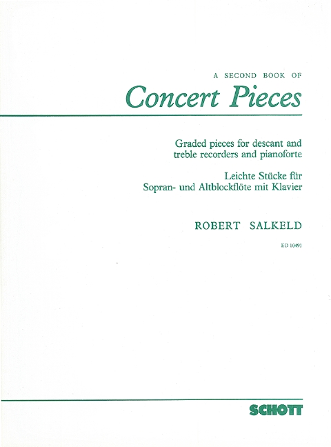 Front Cover Image A Second Book of Concert Pieces 