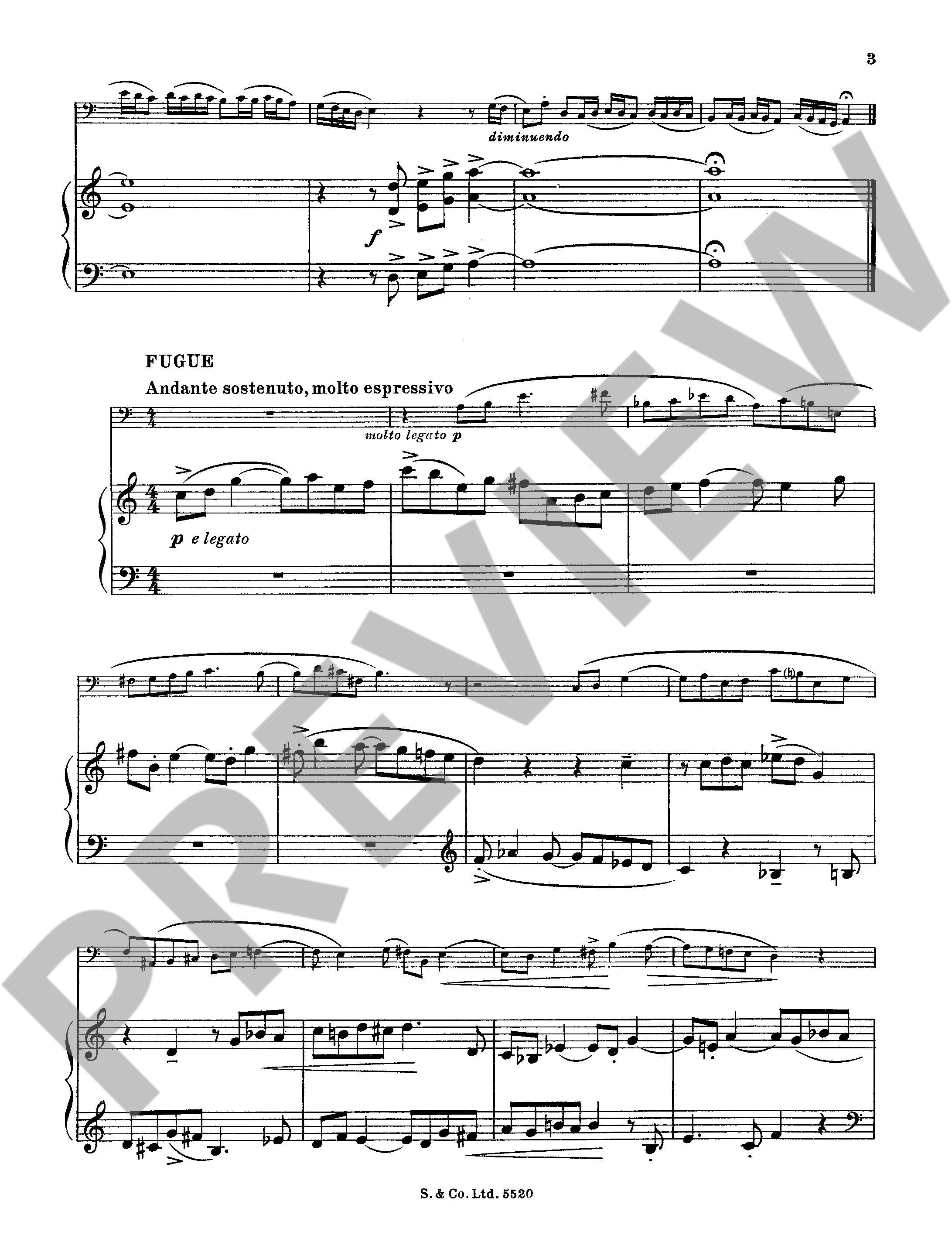 Other Cover Image Prelude & Fuge 