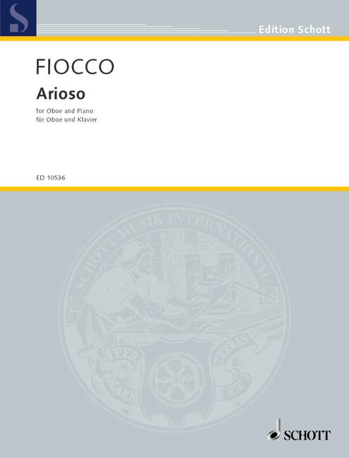 Front Cover Image Arioso 