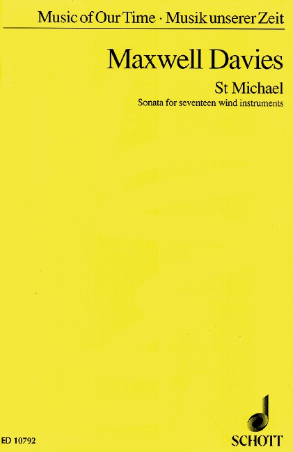 Front Cover Image St. Michael op. 6 
