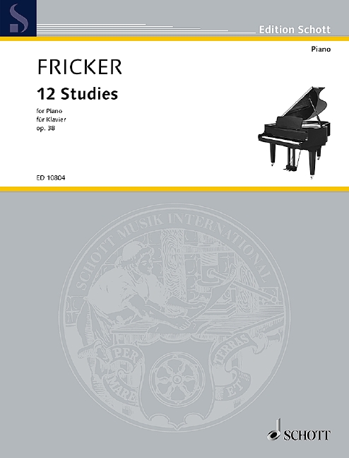 Front Cover Image 12 Studies op. 38 
