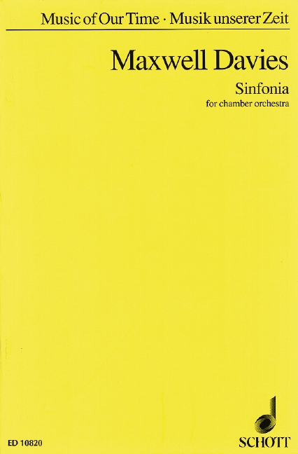 Front Cover Image Sinfonia op. 20 