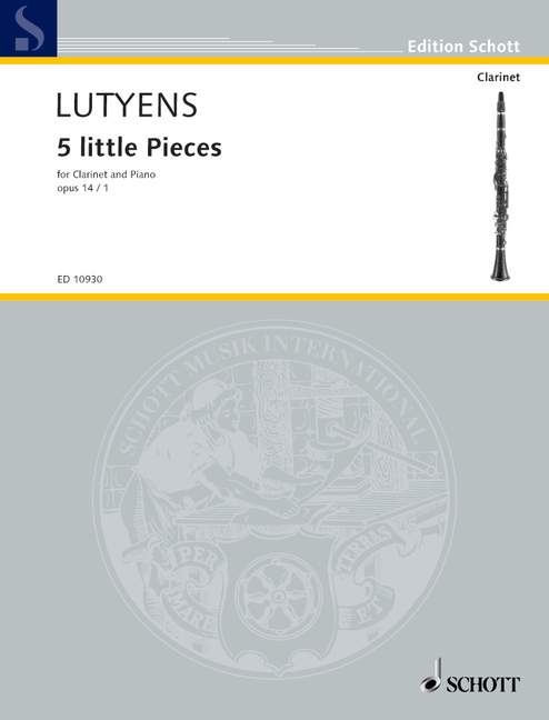 Front Cover Image 5 little Pieces op. 14/1 