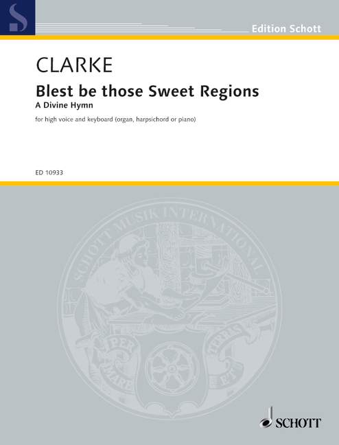 Front Cover Image Blest be those Sweet Regions 