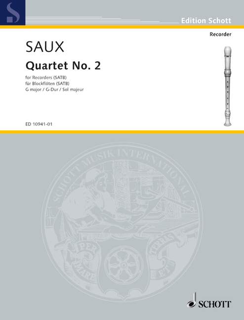 Front Cover Image Quartett Nr. 2 G-Dur 