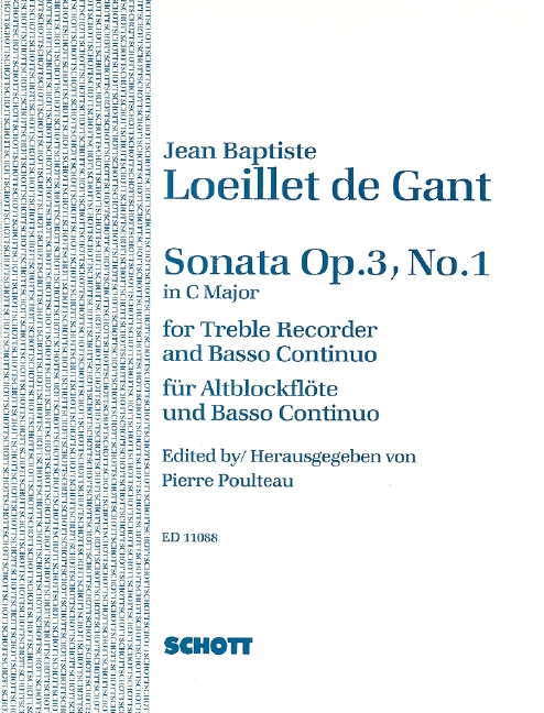 Front Cover Image Sonata op. 3/1 