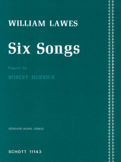 Front Cover Image Six Songs 