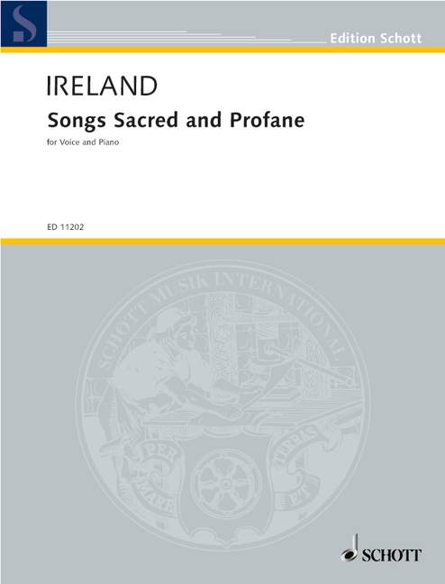 Front Cover Image Songs Sacred and profane 