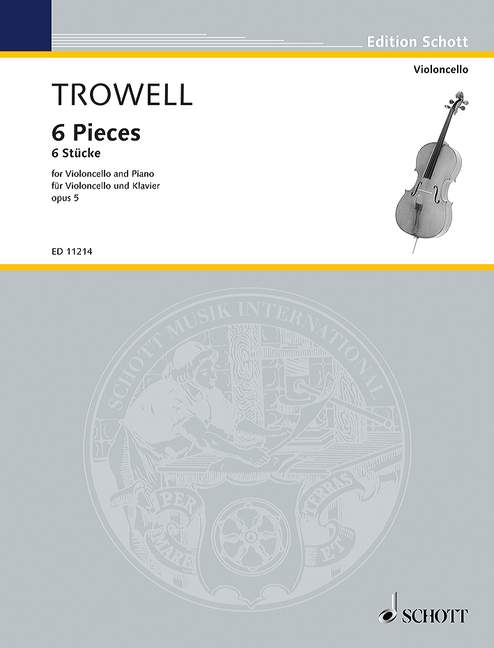 Front Cover Image 6 Stücke op. 5 