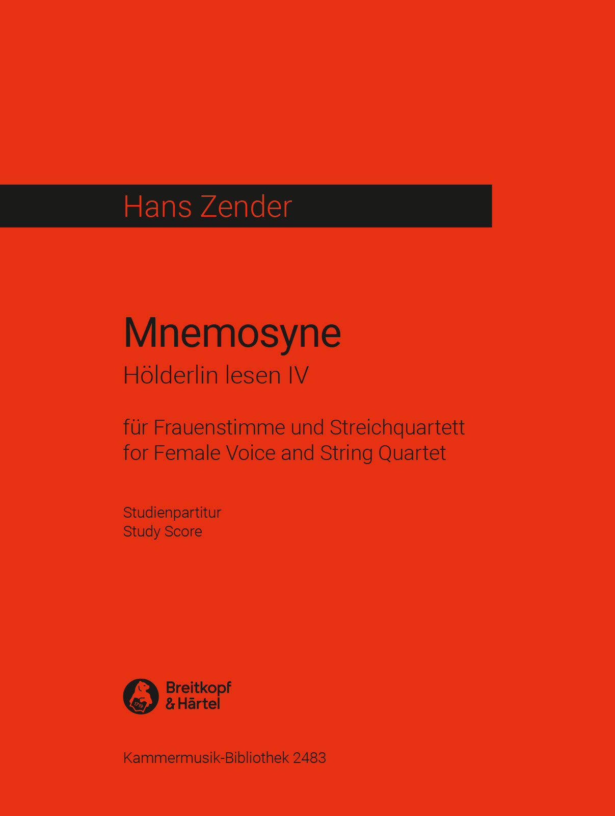 Front Cover Image Mnemosyne (2000)
