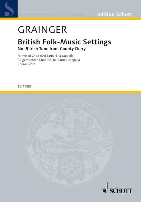 Front Cover Image British Folk-Music Settings 