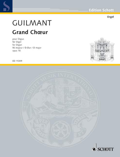 Front Cover Image Grand Choeur in D op. 18 Nr. 9