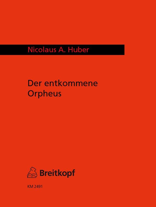 Front Cover Image Der entkommene Orpheus