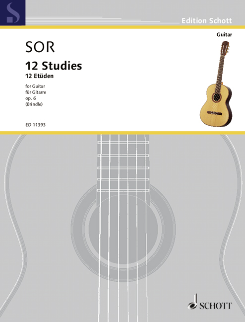 Front Cover Image Zwölf Etüden op. 6 