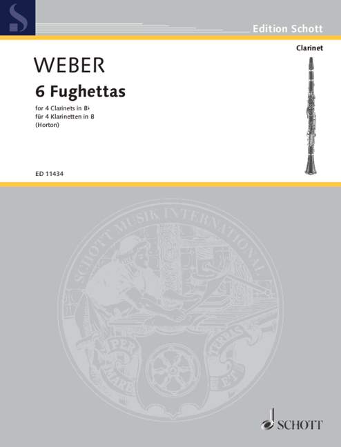 Front Cover Image 6 Fughettas 