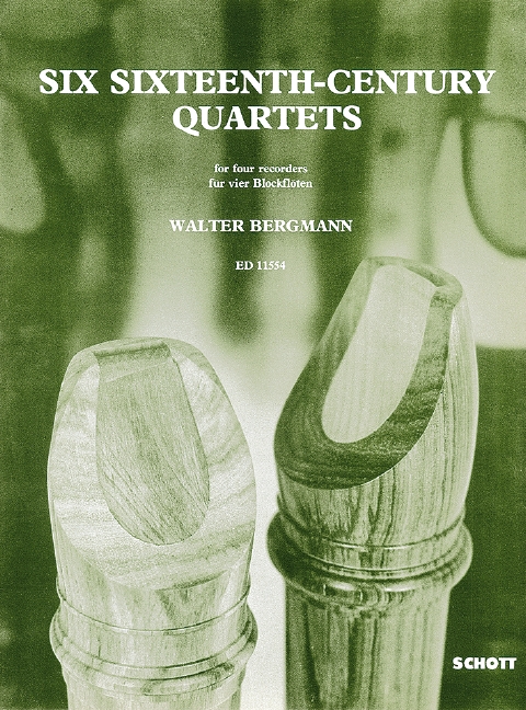 Front Cover Image 6 Sixteenth-Century Quartets 