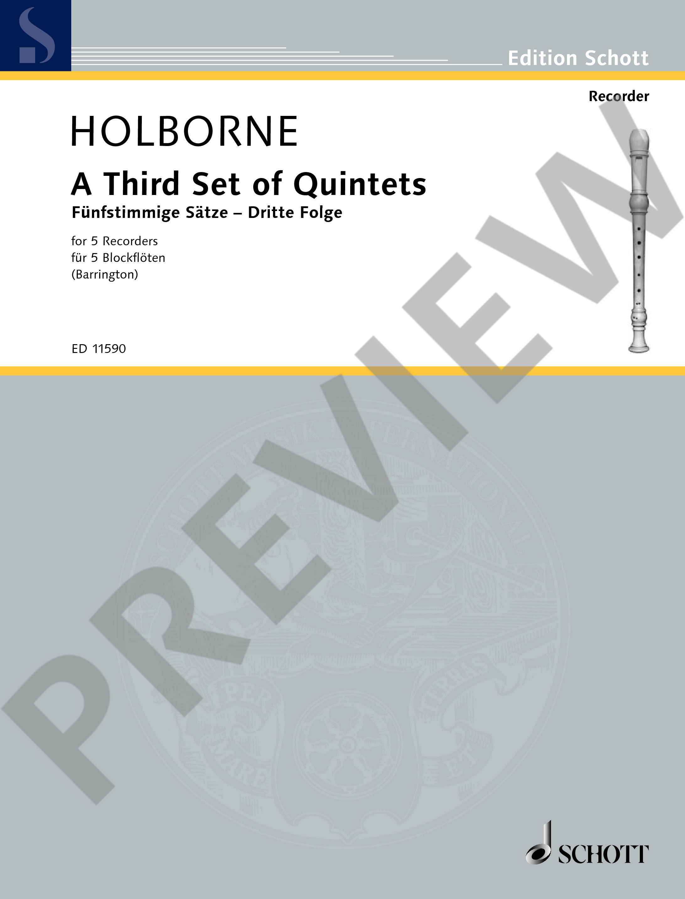 Other Cover Image Fünfstimmige Sätze – Dritte Folge 