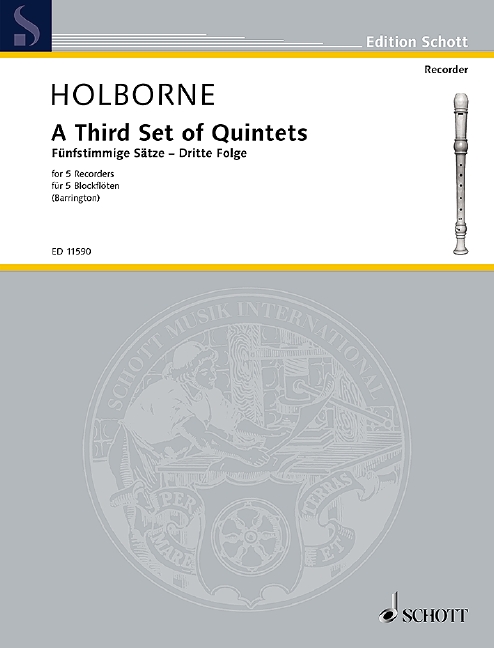 Front Cover Image Fünfstimmige Sätze – Dritte Folge 
