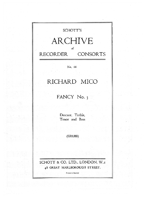 Front Cover Image Fancy No. 3 