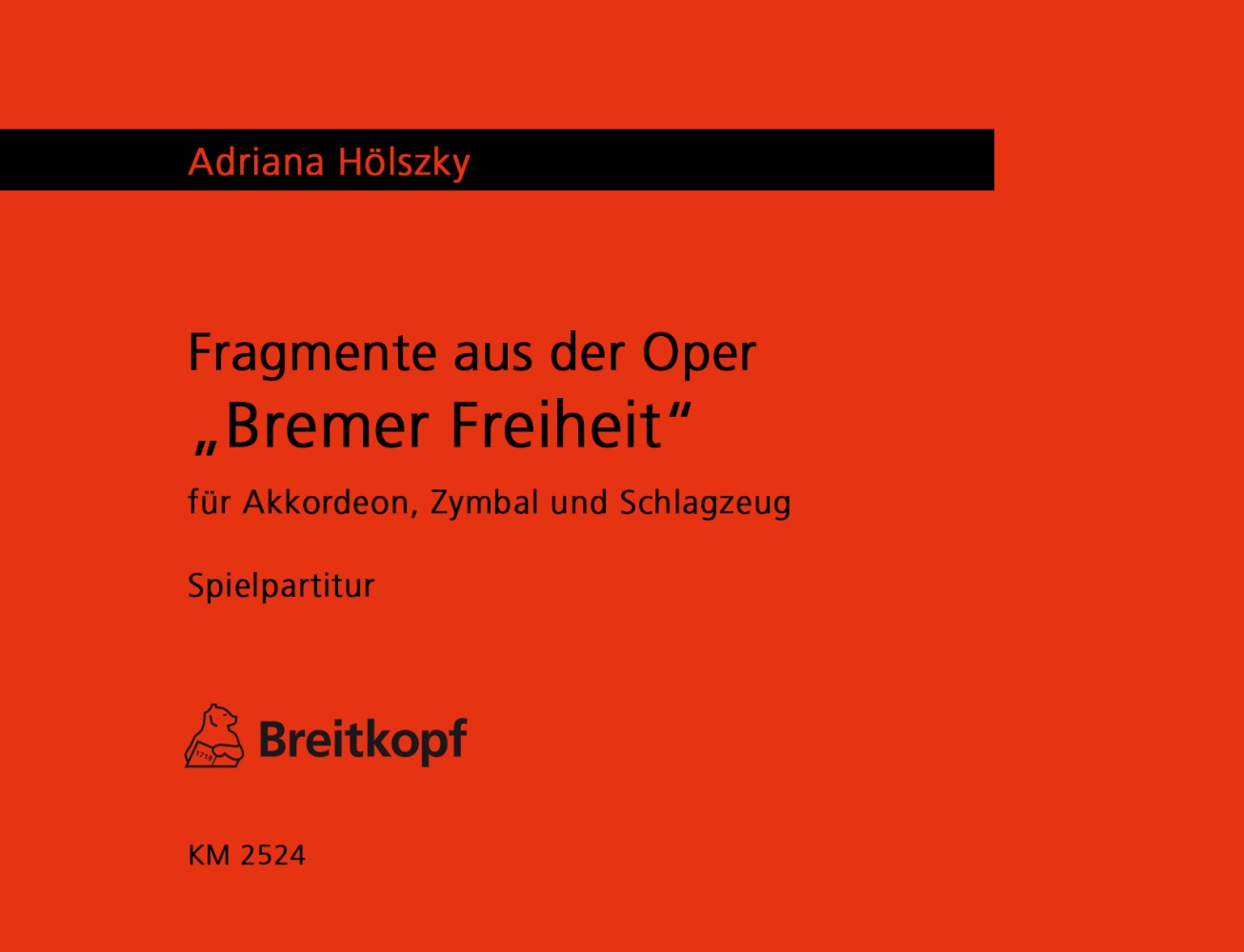 Front Cover Image Fragmente aus der Oper Bremer Freiheit (1981)
