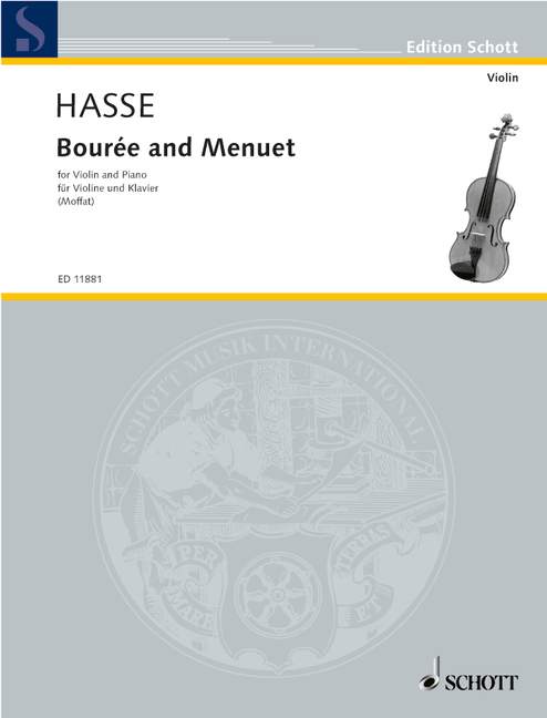 Front Cover Image Bourrée and Menuet 